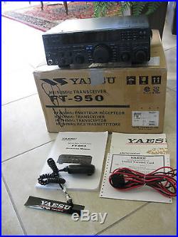 Yaesu FT-950 HF/6M Transceiver-Late model, MINT in the box with latest updates