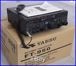 Yaesu FT-950 Ham Radio Transceiver with box and manual, excellent condition