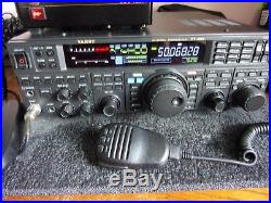 Yaesu FT-950 Transciever withMD-100 & MH-31 mics & SEC1223 switching power supply