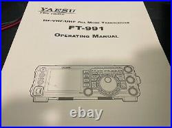 Yaesu FT-991 Multimode Portable Transciever HF VHF UHF with Speaker HAM Radio