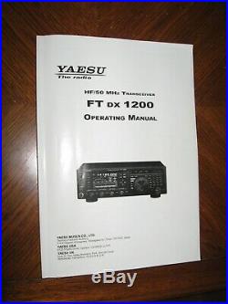 Yaesu FT dx 1200 HF plus 50 MHz Transceiver (works great)