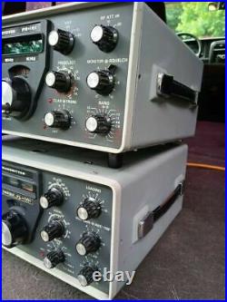 Yaesu Fl-101 All Band Ssb Transmitter And Yaesu Fr-101 Receiver Possibly Works