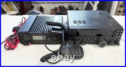 Yaesu Ft-450D Transceiver Ham Unit With Microphone & Manual, Tested, Works Great