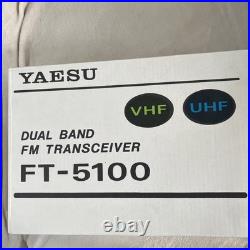 Yaesu Ft-5100 Dual Band Fm Transceiver With Microphone New In Original Box