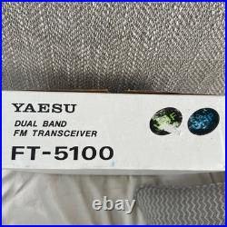 Yaesu Ft-5100 Dual Band Fm Transceiver With Microphone New In Original Box