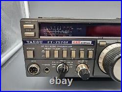 Yaesu Ft-757gx Ham Radio Transceiver Untested As Is