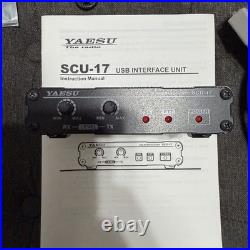Yaesu SCU-17 USB Interface Unit Transceiver RX TX Level New