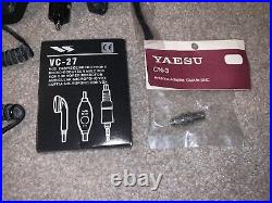 Yaesu Submersible VX-7R Radio Transceiver And Accessories