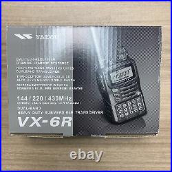 Yaesu VX-6R 5W Multi-Band FM handheld Transceiver