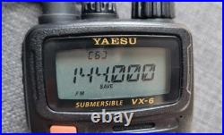 Yaesu VX-6R Tri-Band Ham Radio 2m/1.25m/70cm + Diamond Antenna + Audio Recorder