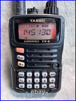 Yaesu VX-6R Tri-Band Submersible Amateur Ham Radio Transceiver Yaesu VX-6R Tri-Band Submersible Amateur Ham Radio Transceiver