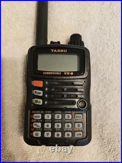 Yaesu VX-6R Tri Band Submersible Radio Transceiver and Accessories