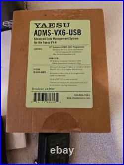 Yaesu VX-6R Tri Band Submersible Radio Transceiver and Accessories