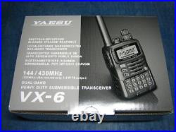 Yaesu VX-6 144/430MHz Dual Band Amateur Handy Transceiver New