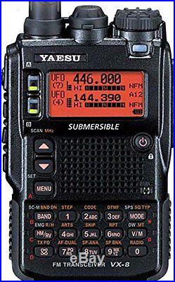 Yaesu VX-8DR Multi-Band Submersible VHF/UHF Amateur Radio Transceiver withMARS-CAP
