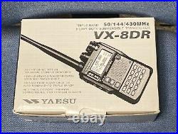 Yaesu VX-8DR Triple Band Transceiver AM/FM 50/144/430 (Used)