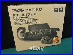 Yasu FT-817 ND HF/VHF/UHF Compact Transceiver. (430)