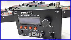 Youkits HB1B MK3 4 Band HF QRP transceiver with 18650 battery pack and charger