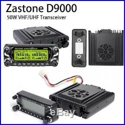 Zastone D9000 Dual Band Mobile Ham Radio NEW VERSION 144/444 Mhz 2 Mtr 70CM FS