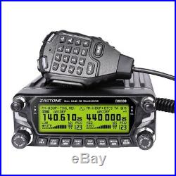 Zastone D-9000 Dual Band VHF/UHF Mobile Radio Ham GMRS MURS Business Free SH