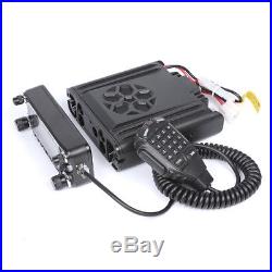 Zastone ZT-D9000 50W Car Mobile Ham FM Radio 50km VHF/UHF Walkie Talkie + Cable